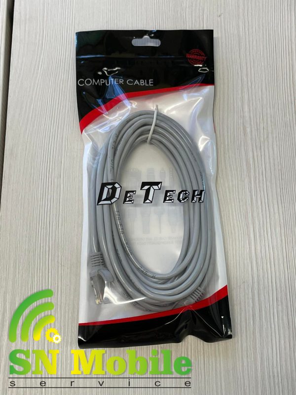 Lan кабел 5м DeTech