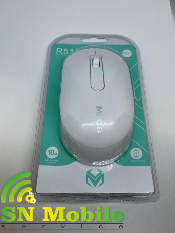 Безжичка мишка Mixe wi-fi R518 бяла