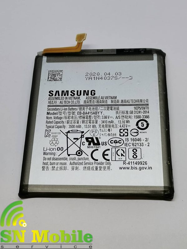 Оригинална батерия за Samsung A41 употребявана